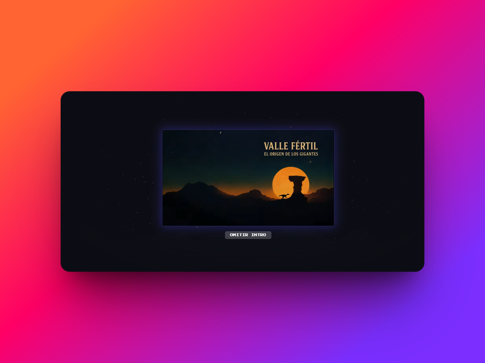 Proyecto web de Valle Fértil