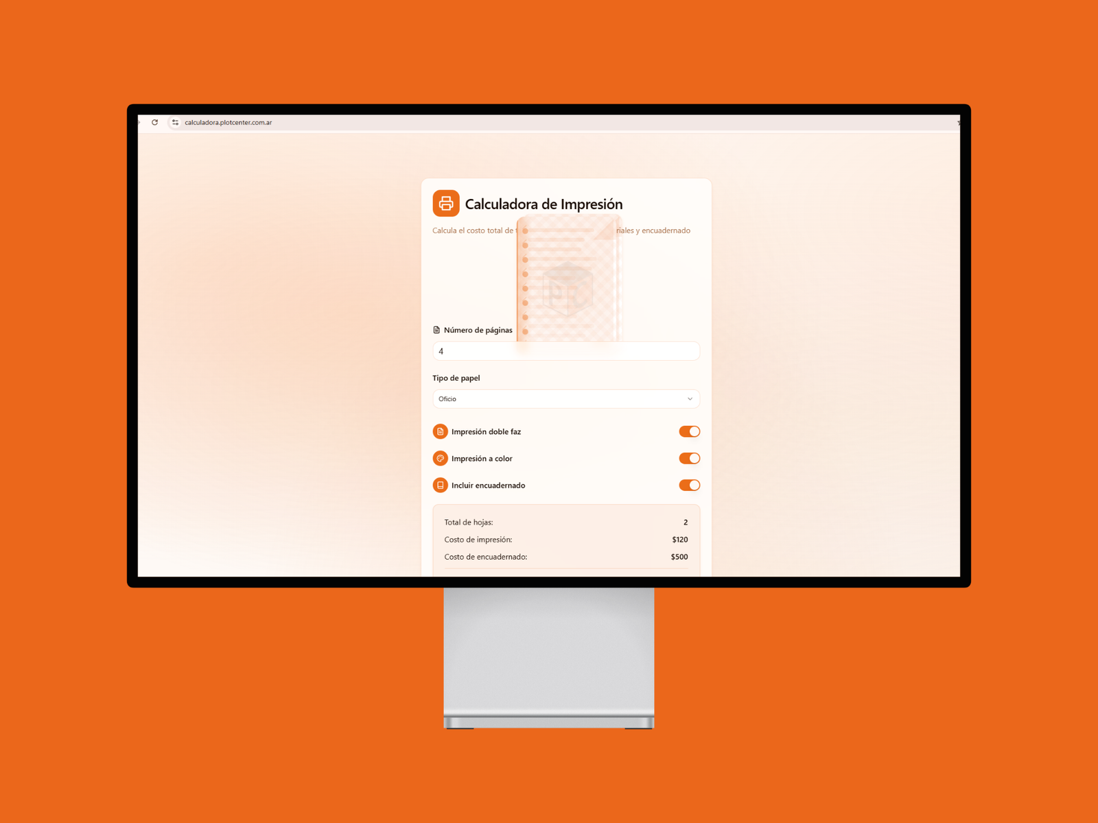 Calculadora de Precios Plot