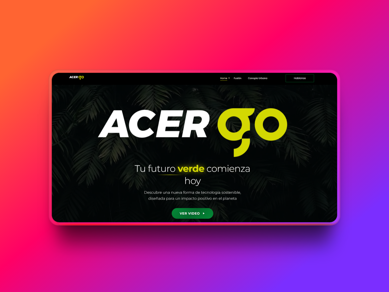 Proyecto web de ACERGO