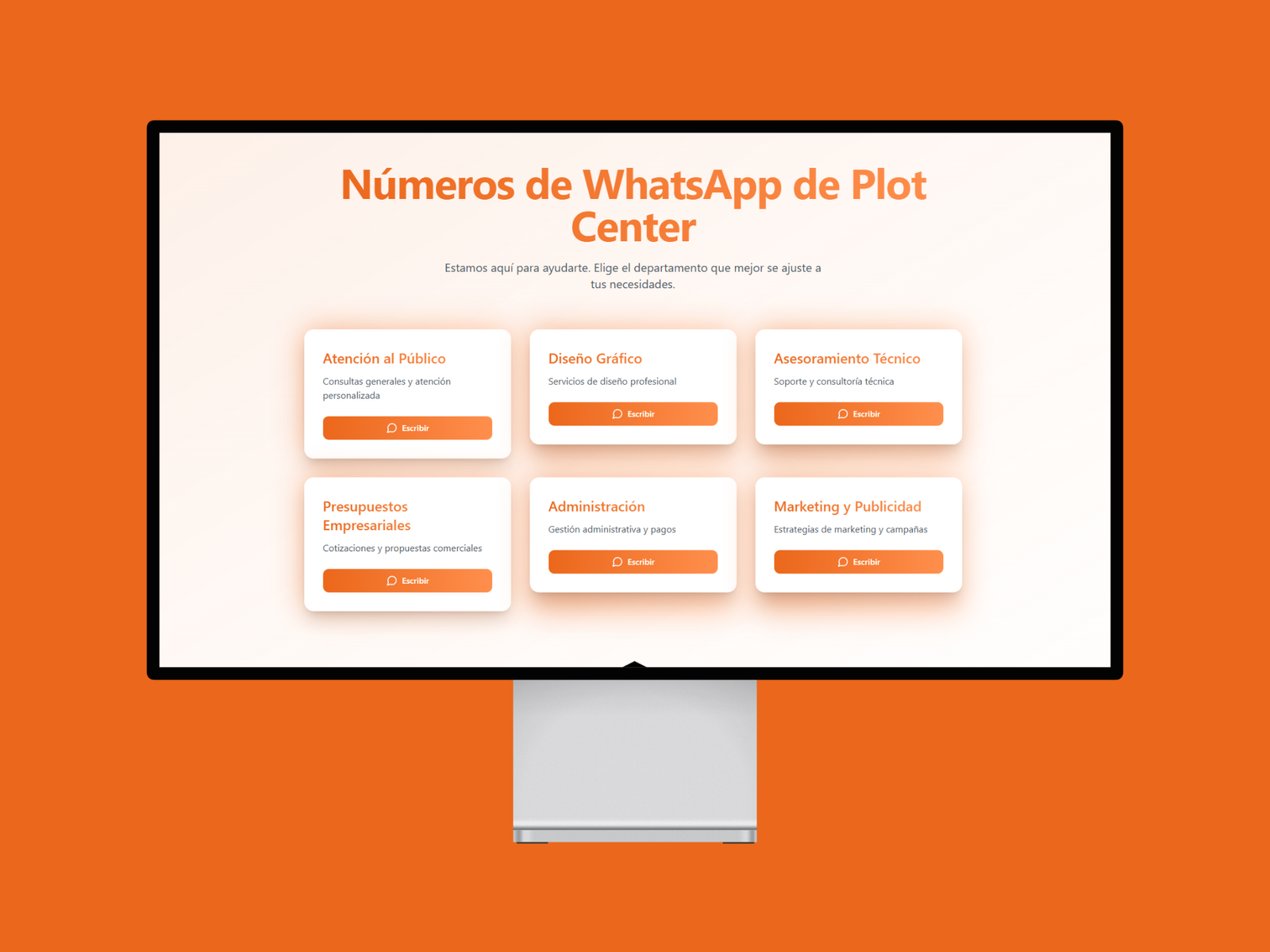 WhatsApp Hub Plot Center