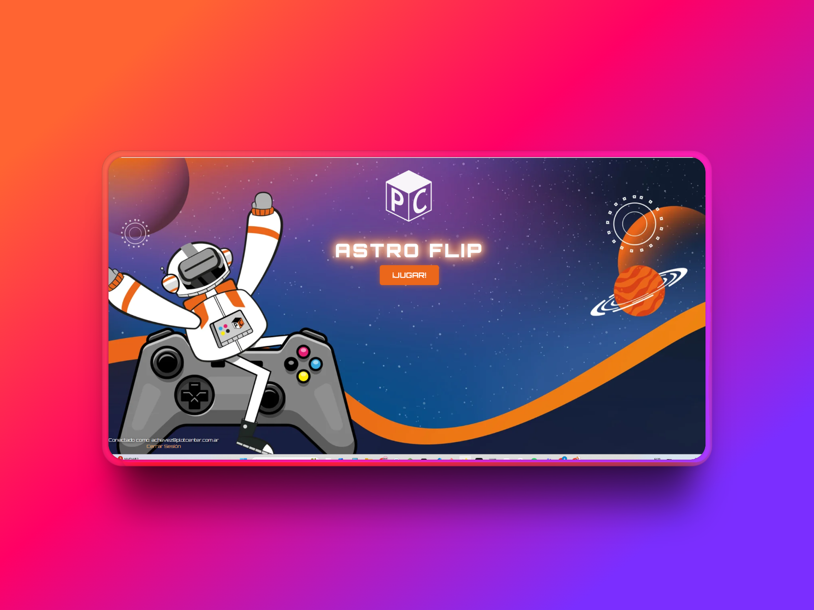 Astro Flip - Primer Videojuego