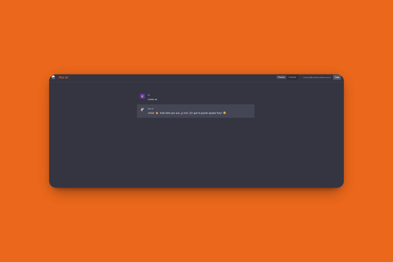 Plot AI - Sistema de IA Interno