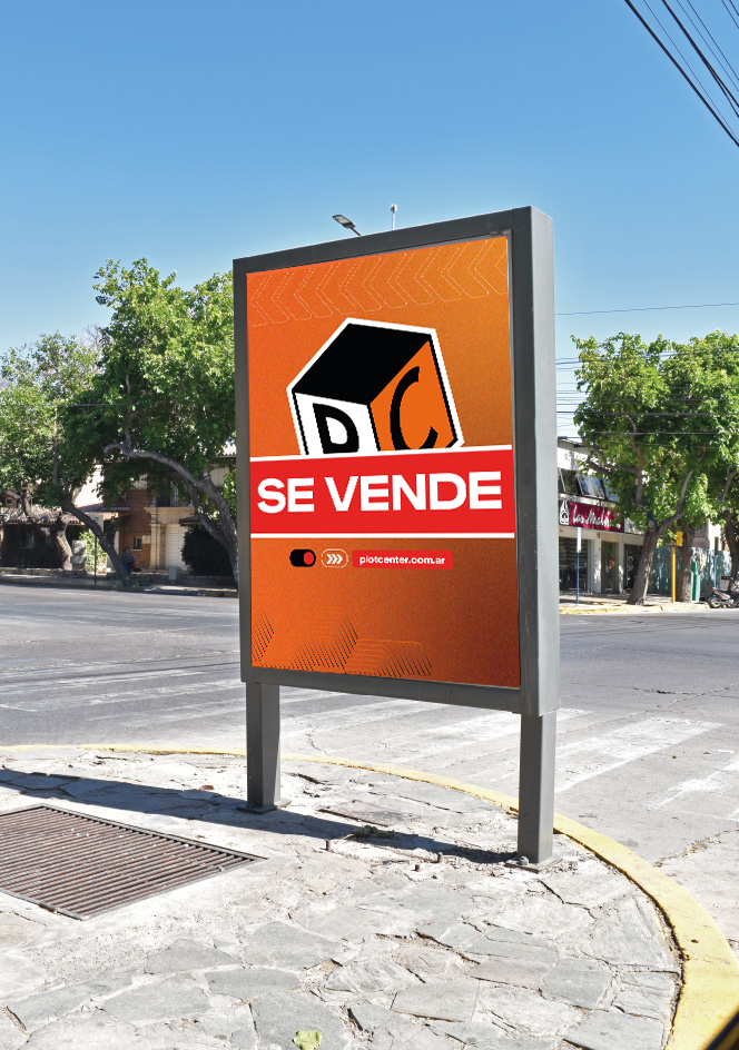 Publicidad exterior de Plot Center en San Juan
